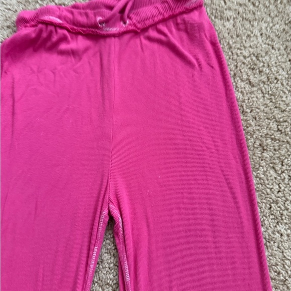 Vibrant Pink Flared Pants - Picture 5 of 7